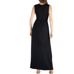 Scoop Neck Long Maxi Dress