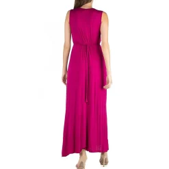 Scoop Neck Long Maxi Dress