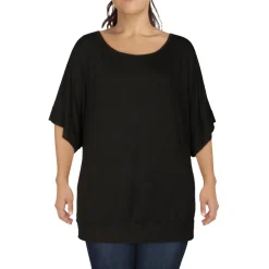 Scoopneck Flowy Pullover Top