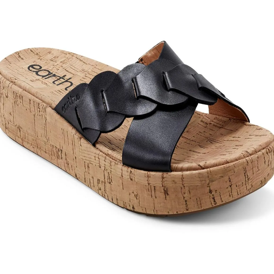 Scotti Slip On Open Toe Platform Sandals