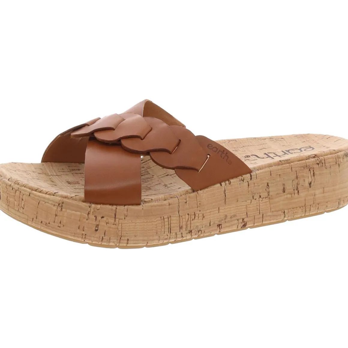 Scotti Slip On Open Toe Platform Sandals