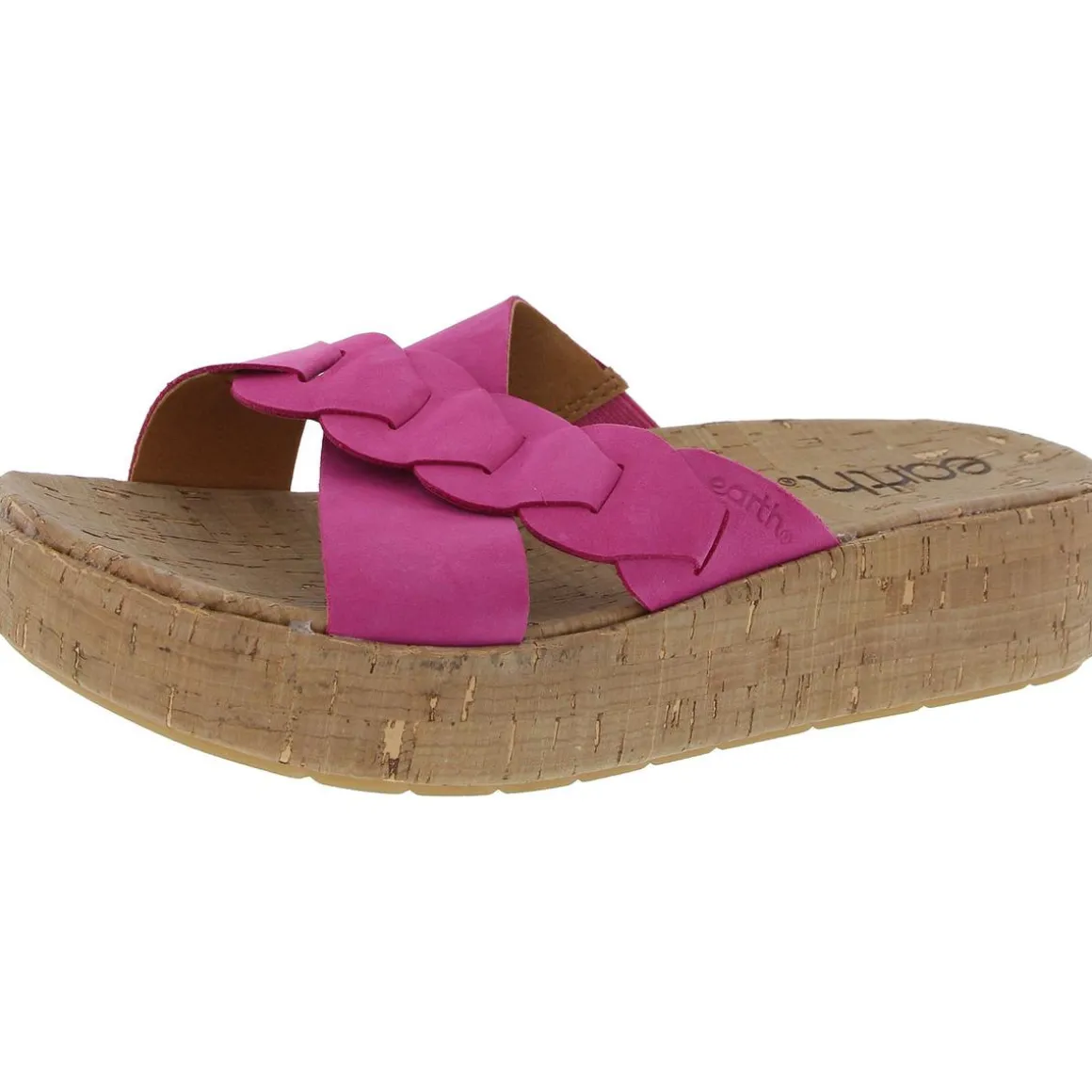 Scotti Slip On Open Toe Platform Sandals