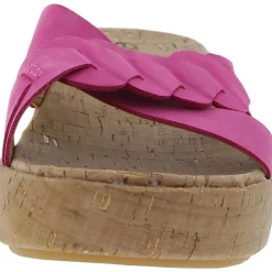 Scotti Slip On Open Toe Platform Sandals