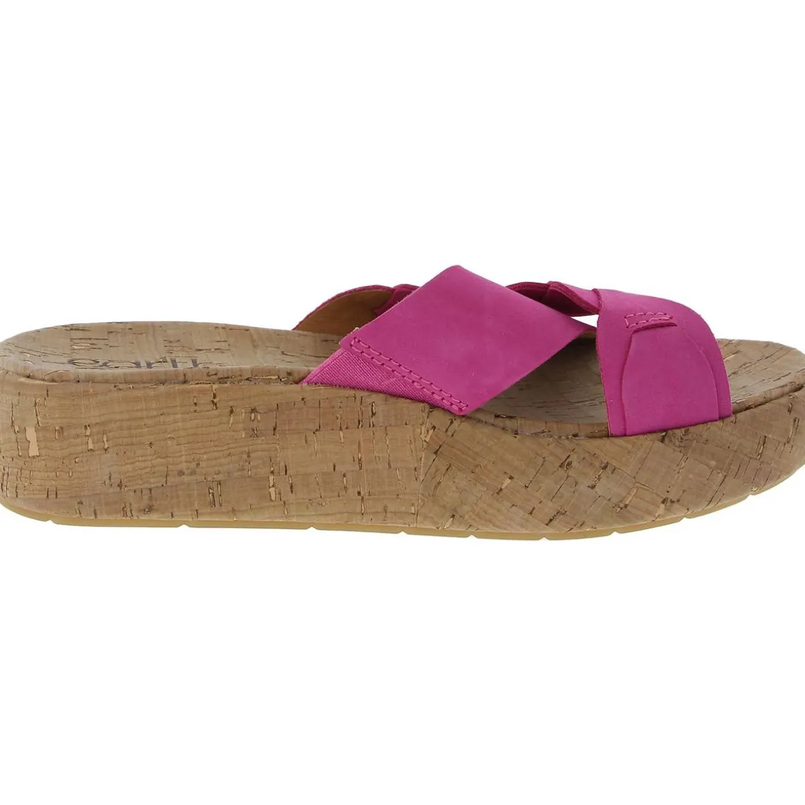 Scotti Slip On Open Toe Platform Sandals