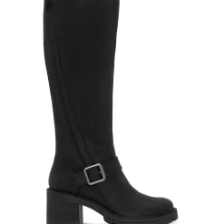 Scoty Leather Knee-High Boots