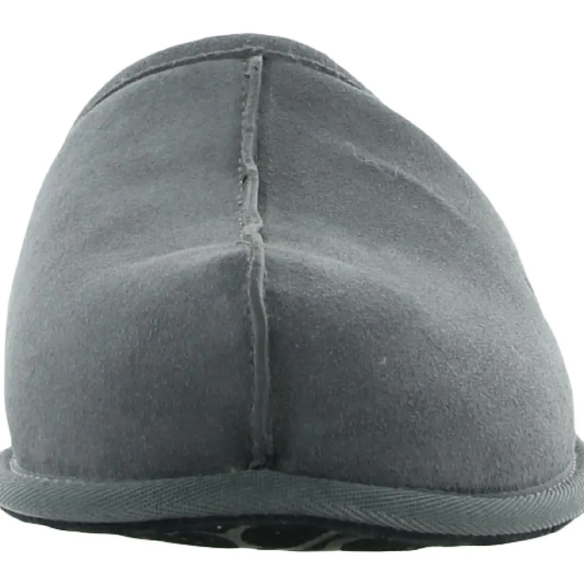 Scuff Suede Sheepskin Lined Cushioned Slide Slippers