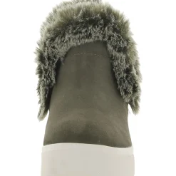 Sean Suede Faux Fur Lined Ankle Boots