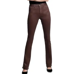 Selma High Rise Coated Bootcut Jeans