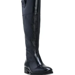 Selpisa Leather Tall Knee-High Boots
