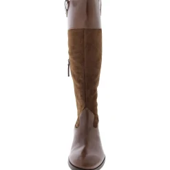 Selpisa Leather Tall Knee-High Boots