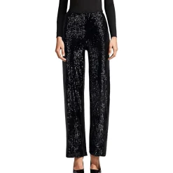 Sequined Wide Leg Pants