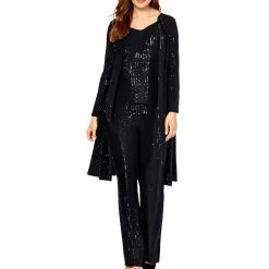 Sequined Duster Sweater
