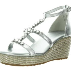 Serena Embellished Wedge Sandals