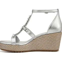 Serena Embellished Wedge Sandals