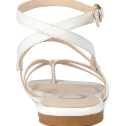 Serissa Thong Flat Slingback Sandals