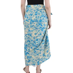 Serra Sarong Printed Cotton Cover-Up