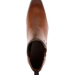 Sesame Faux Leather Slip-On Chelsea Boots