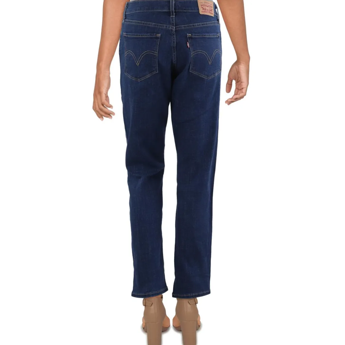 Shaping Denim Straight Leg Jeans