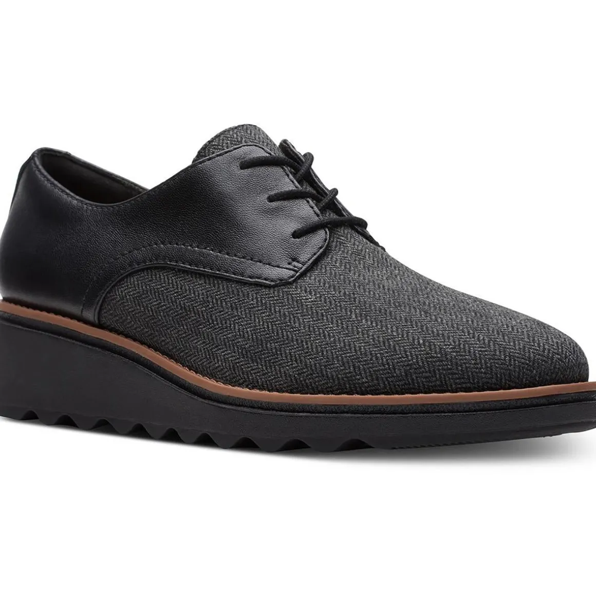 Sharon Rae Lace-Up Leather Oxfords