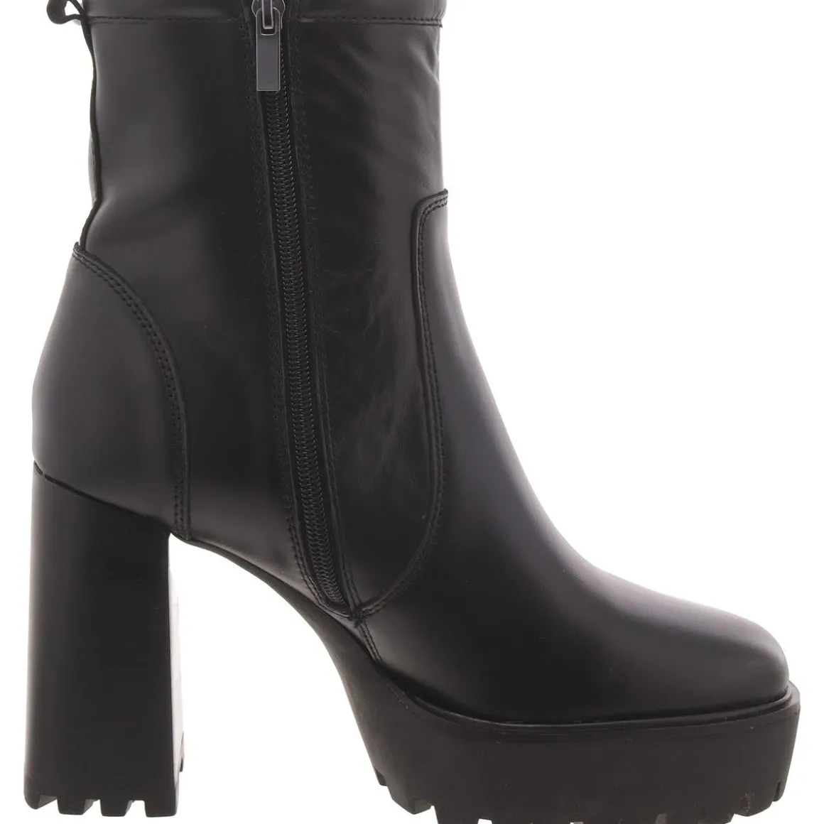 Sharonna Zipper Buckle Ankle Boots