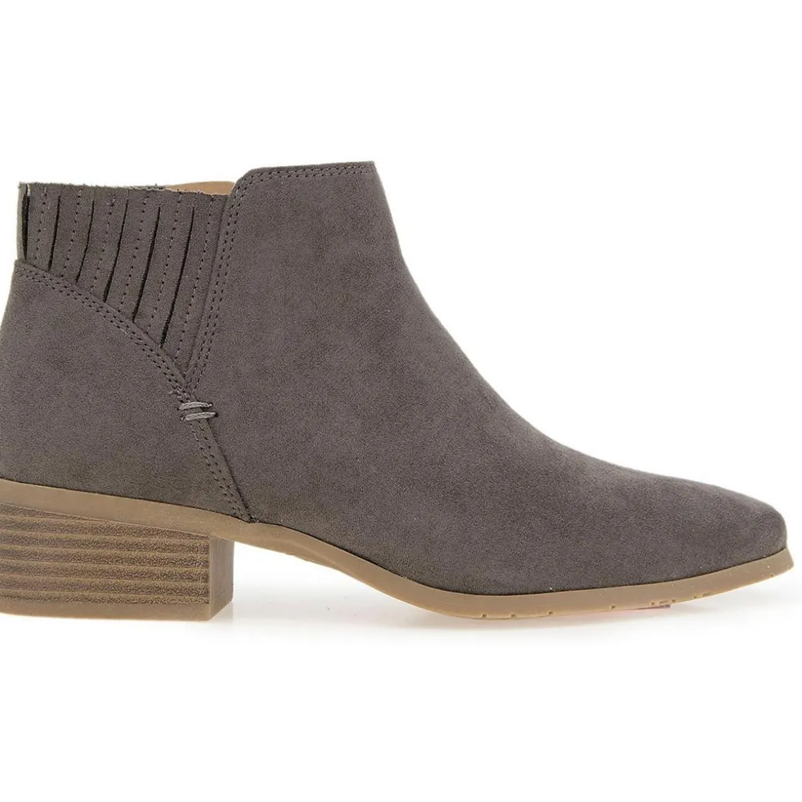 Shea Zipper Faux Suede Ankle Boots