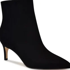 Sheeba Leather Almond Toe Ankle Boots