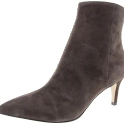 Sheeba Leather Almond Toe Ankle Boots