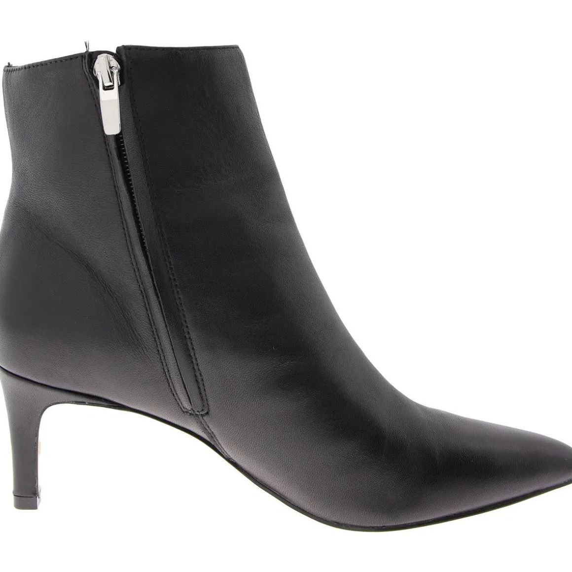 Sheeba Leather Almond Toe Ankle Boots