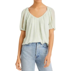 Sheer Bishop Pullover Top