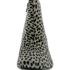 Sheer Flora 2 Cow Hair Animal Print Ankle Boots