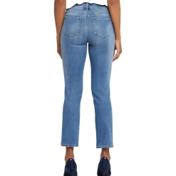 Sheri Slit Denim Ankle Jeans