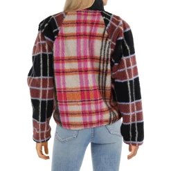 Sherpa Zip Pockets Fleece Jacket