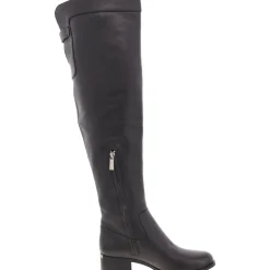 SH17G Monogram Leather Over-The-Knee Boots