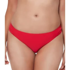 Shirred Nylon Swim Bottom Separates
