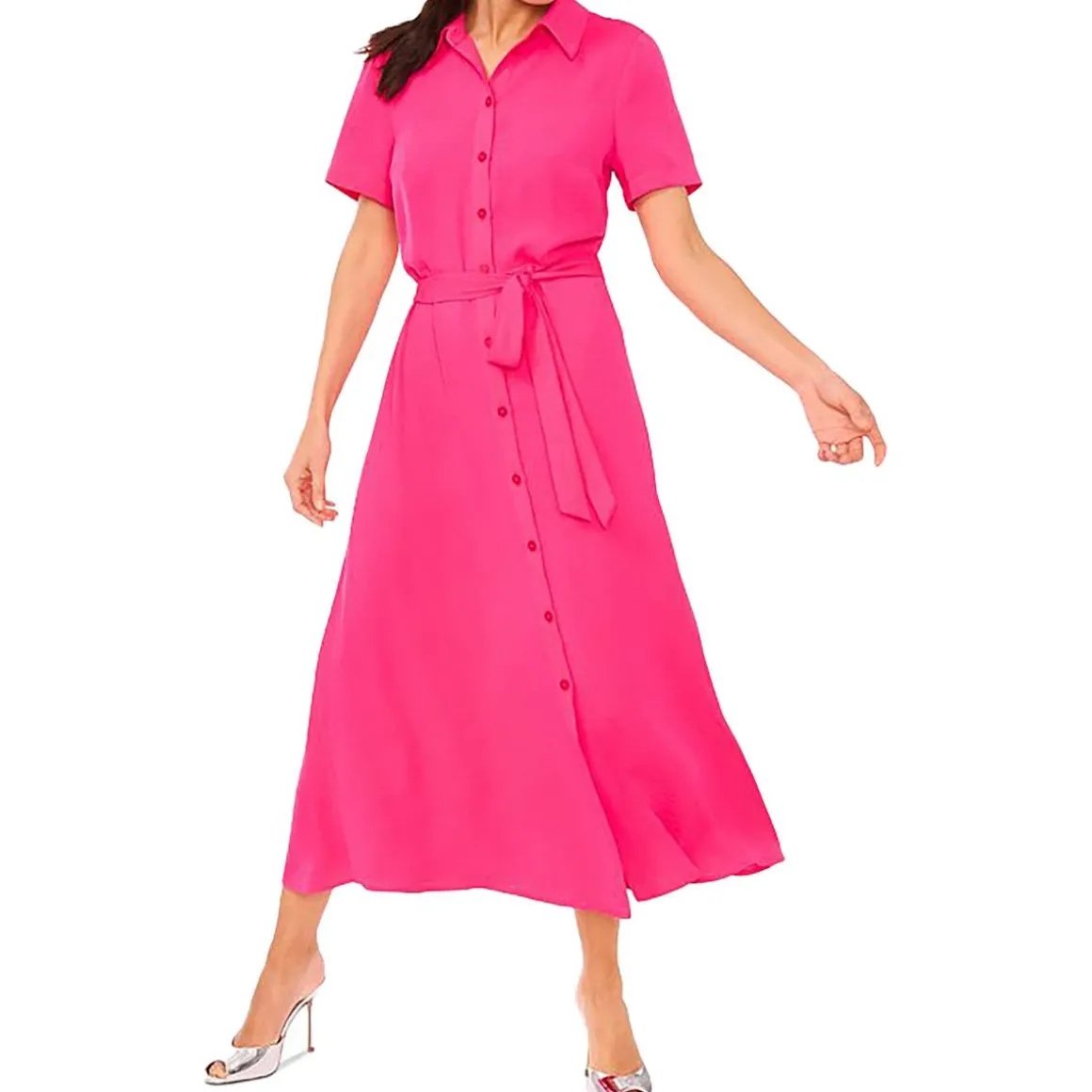 Shirtdress Button Front