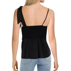 Shora Knot Front Tie Shoulder Cropped