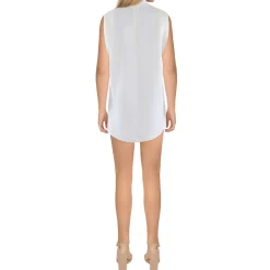 Shoulder Pads Shift Dress