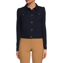 Shoulder Pads Solid Soft Shell Jacket