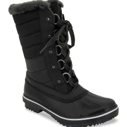 Siberia Leather Tie Winter & Snow Boots
