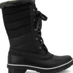 Siberia Leather Tie Winter & Snow Boots