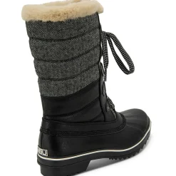 Siberia Leather Tie Winter & Snow Boots