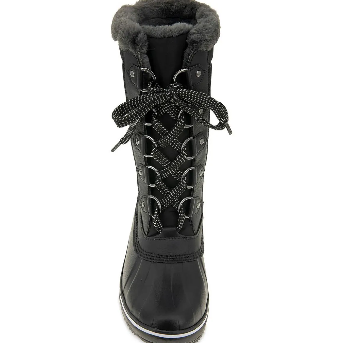 Siberia Leather Tie Winter & Snow Boots