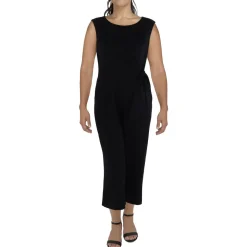 Side tie Scoop Neck Jumpsuit