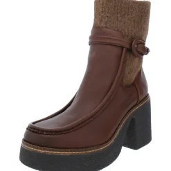Sidney Leather Australian Wool Mid-Calf Boots