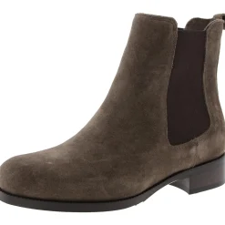 Siena Mixed Media Suede Chelsea Boots