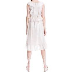 Silk Cascade Ruffle Sundress