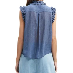 Silk Metallic Blouse