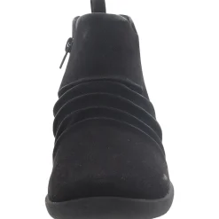 Sillian Gemma Faux Suede Zip Up Ankle Boots