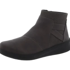 SILLIAN2.0 HI Crossed straps Side zipper Ankle Boots