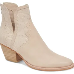 Silvan Leather Block Heel Booties
